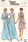 1970'S Vogue Misses' Jacket And Dress  Pattern 8869 Size 14.5  Uncut