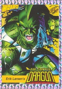 WIZARD MAGAZINE SERIES 2 1992 PRISMATIC BORDER PROMO CARD 3 THE SAVAGE DRAGON - Picture 1 of 1