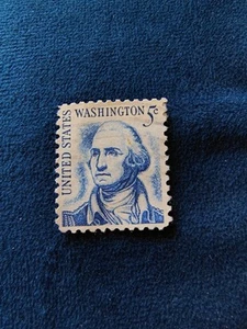Washington 5 Cent Stamp - Picture 1 of 2