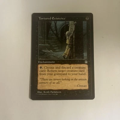 MTG Tortured Existence - Magic the Gathering Stronghold LP - Image 1 of 2