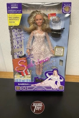 Hasbro’s Kenner Sabrina The Teenage Witch Doll and Salem The Cat 1997 #61710 Foto 1 de 2