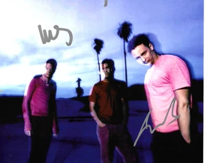 * EVE 6 * signed 8x10 photo * MAX COLLINS & JON SIEBELS * COA * - Picture 1 of 2