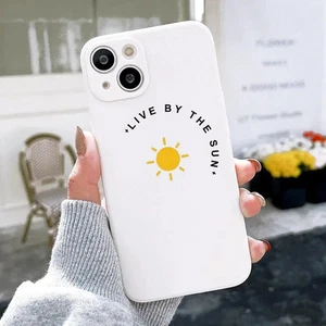 Color: Blue, Material: Nylon - Couple Black and White Love Sun Moon Case For Sam - Photo 1 sur 7