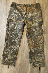 Pantaloni mimetici vintage Walls Realtree cargo USA Reg XL 42 - 44 cargo caccia - Foto 1 di 7