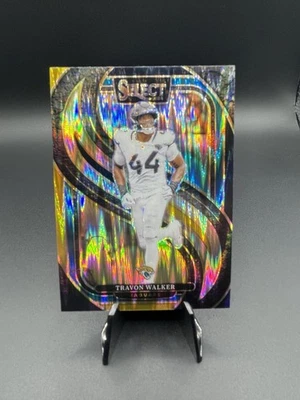 2024 Select Black & Gold Shock Prizm Travon Walker - Image 1 of 2