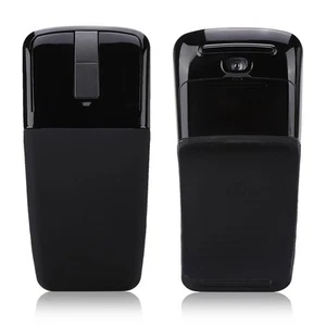 Wireless Arc Mouse Touch Thin Folding Optical Mouse Receiver BEA - Picture 1 of 7