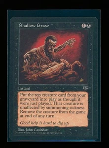 MTG Tempest SHALLOW GRAVE Instant VLP Reserved List - Picture 1 of 2