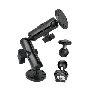 Fish Finder Mount Base Adjustable Sturdy 1" Ball Mount for Boat Marine Kayak - Picture 1 of 4