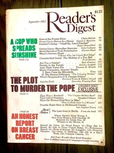 VTG Reader's Digest SEPTEMBER 1982 Magazine~ Stories *Culture *Print Ads~ GVC - Imagen 1 de 14