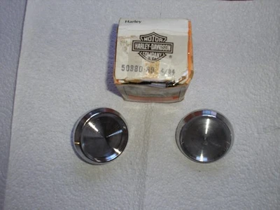 2 OEM Harley Davidson Shovelhead Foot Peg ends 50880-69 Pair Foto 1 de 2