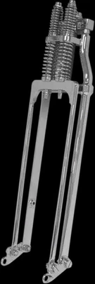 Chrome Springer Fork Assembly STD Harley Softail Springer 88-06 - Image 1 of 3