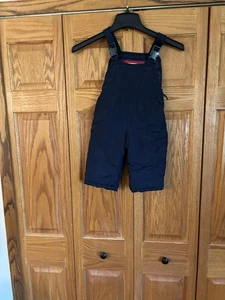 Pantaloni da neve Oshkosh Bgosh Bib taglia 18M bambino bambini blu navy sci inverno - Foto 1 di 6