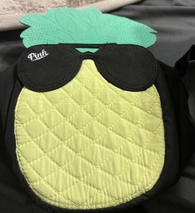 Victoria Secret PINK Lunch Bag Cooler Pineapple with Sunglasses NWOT, Excellent - Picture 1 of 6