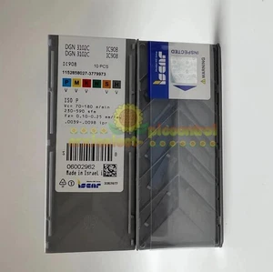 10 STCK. NEU ISCAR DGN3102C IC908 CNC Legierung Klinge - Bild 1 von 2