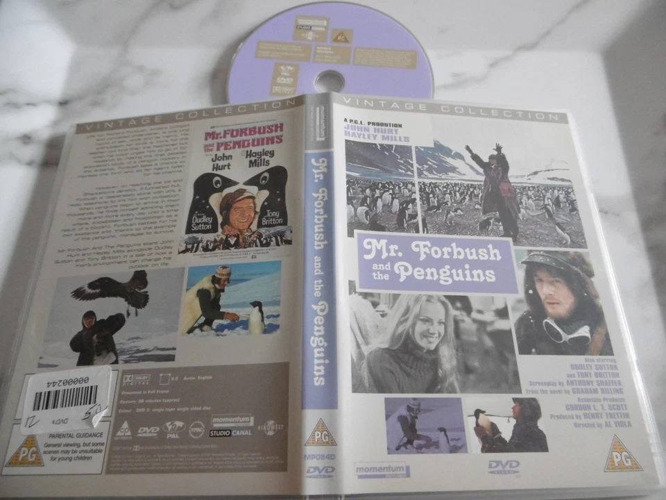 Mr Forbush Et Les Pingouins DVD John Hurt Hayley Mills PG PAL REG 2 - Photo 1/1
