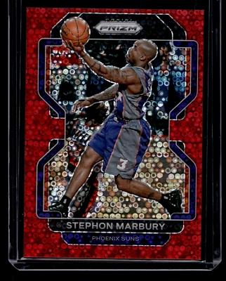 Tarjeta Stephon Marbury/100 Red Fast Break Prizm 2021-22 #277 Phoenix Suns Foto 1 de 2