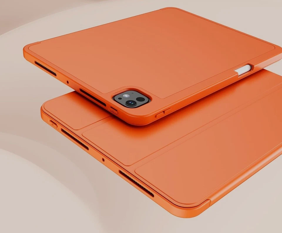 Funda VAKS para iPad Pro 10 pulgadas 6ta generación con soporte para lápices naranja ¡NUEVA! Foto 1 de 1