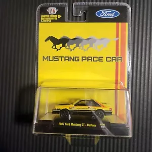 1987 Ford Mustang GT Custom Hobby Exclusive HS31 M2 Machines Limited 7,700 - Picture 1 of 2
