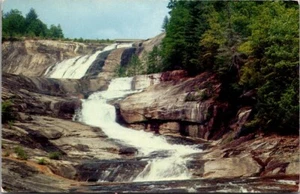 Postal de TOXAWAY FALLS North Carolina NC Waterfalls - Imagen 1 de 2