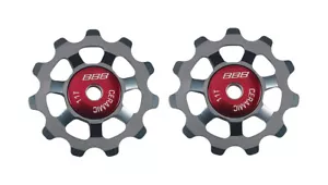 BBB AluBoys Ceramic Jockey Wheels - 11T - Grey - BDP-22 - Picture 1 of 1