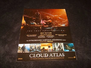 CLOUD ATLAS Oscar ad cityscape, Wachowski, Tom Hanks, Halle Berry, Hugh Grant - Picture 1 of 1