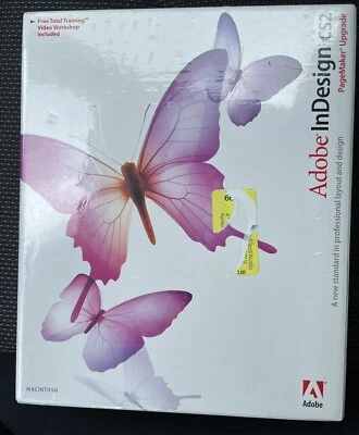 CS2 Adobe InDesign for Macintosh Professional Pagemaker Upgrade New & Sealed - Image 1 of 2