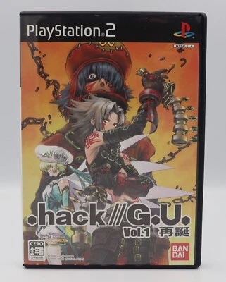 .hack G.U. Vol. 1 Rebirth Sony Playstation 2 PS2 Japanese Game REGION LOCKED CIB - Image 1 of 4