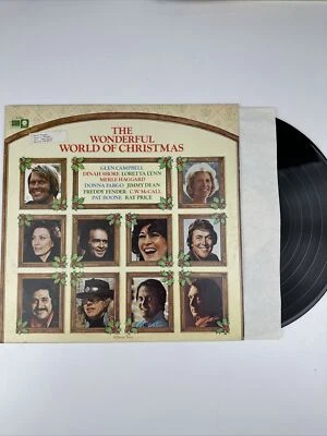 The Wonderful World of Christmas LP Vinyl Record Capitol Records SL-8025 - Image 1 of 2