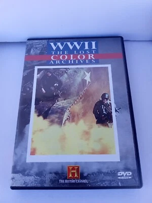 WWII: The Lost Color Archives Vol 1 Disc DVD 1994 Carlton Television Documentary - Image 1 of 4