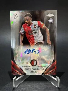 2024 Topps Chrome Sapphire UEFA Antoni Milambo Black Auto /10 RC - Bild 1 von 2