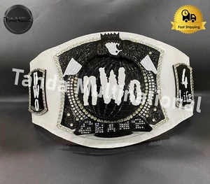 New Custom N,W,O Spinner World Championship Belt Wrestling Title 2mm Brass - Picture 1 of 9