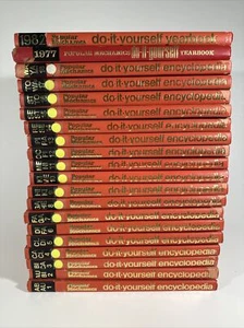 Popular Mechanics Do It Yourself Encyclopedia Set 1-18 + 2 Yearbooks Lot Read - Picture 1 of 14