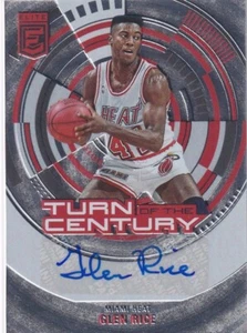 Panini 2022-23 Donruss Elite NBA Basketball No. TCS-GM Glen Rice Auto - Picture 1 of 2