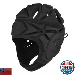 Victridge Soft Shell Helmet Flag Football 7v7 Rugby Headgear Scrum Cap Soccer - Picture 1 of 5