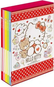 Hello Kitty PHOTO ALBUM 5 Books Box 210 Pockets SANRIO Japan - Picture 1 of 14