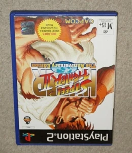 Hyper Street Fighter II: The Anniversary Edition PS2 Game Complete PAL - Picture 1 of 5