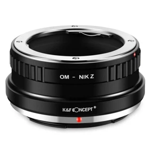 K&F Concept Adapter for Olympus OM Mount Lens to Nikon Z Camera Z7 Z6 - Picture 1 of 6