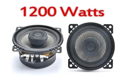 OE Audio 10.2cm 2-way Coaxial Enceintes Auto Performance Excellent Son 1600W - Photo 1/4