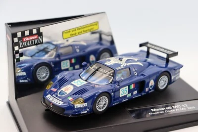 Carrera Evolution 1/32 Maserati MC 12  Maserati Corse ALMS 2005 Toy Slot cars - Image 1 of 4