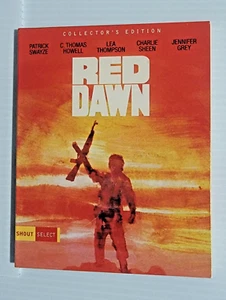 Red Dawn (Blu-ray, 1984) Shout Factory Slipcover Patrick Swayze Charlie Sheen - Picture 1 of 1