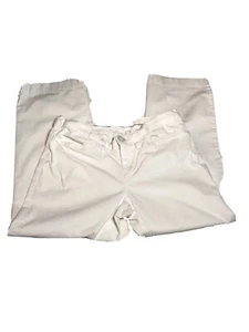 Old Navy Pants Classic Rise Size 1 Womens White 96% Cotton 4% Spandex - Picture 1 of 5