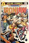 BARBARIANS FEAT: IRONJAW # 1. 1975. ATLAS COMICS. FN+ 6.5. . RICH BUCKLER-COVER