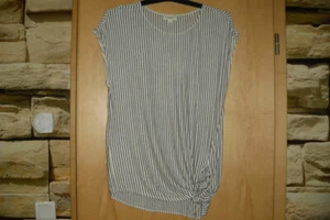 gestreiftes Shirt MAX STUDIO LONDON zum Binden Gr.L - Bild 1 von 1