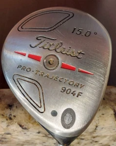 Titleist Pro-Trajectory 904F 15.0° 3 Wood Stiff Flex Graphite Shaft 43" RH - Picture 1 of 8