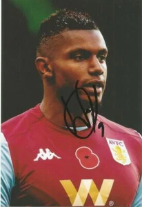 ASTON VILLA: WESLEY MORAES SIGNED 6x4 ACTION PHOTO+COA - Picture 1 of 1