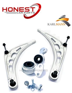 FÜR BMW 3ER E46 1998-2008 RADAUFHÄNGUNG VORNE UNTEN QUERLENKER ARME & BUCHSENSATZ - Bild 1 von 5