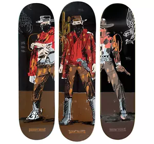 ZERO x Terry Urban Amigos Art Series Full Set 3 Skateboard Decks - Picture 1 of 1