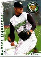 2001 Grandstand Kane County Cougars Minor League Baseball Hansel Izquierdo