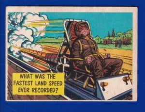 FASTEST LAND SPEED EVER RECORDED 1961 TOPPS ISOLATION BOOTH #48 VERY GOOD - Picture 1 of 2