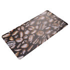 Mouse Pad PU Leather Easy Clean Coffee Bean Pattern Thickened Protection Wea SG5